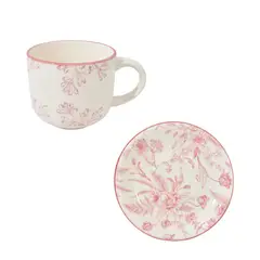 HALLEN - Juego de Té 12 piezas Rose