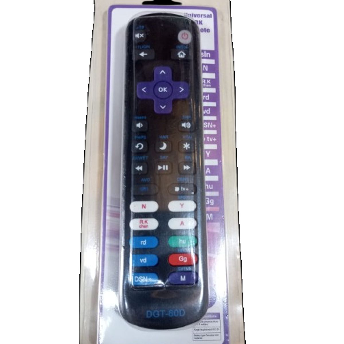 GENERICO - Control Remoto Universal Roku
