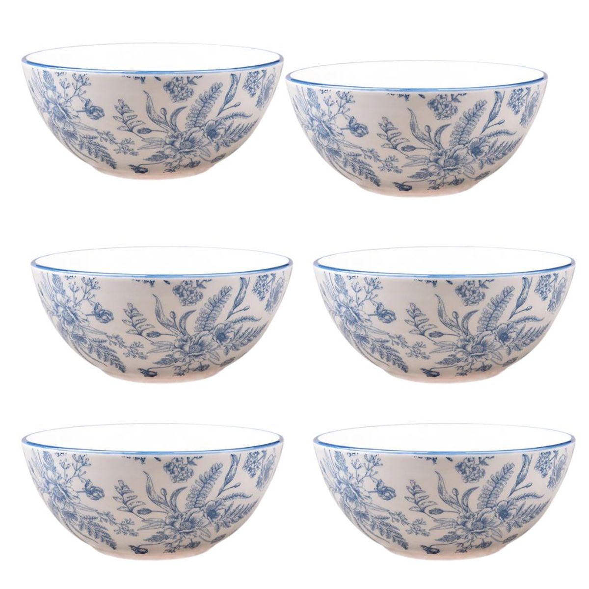 HALLEN - Set de 6 Bowl 16 Cm Eleanor
