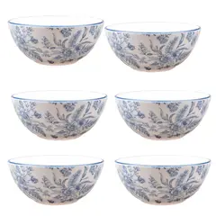 HALLEN - Set de 6 Bowl 16 Cm Eleanor