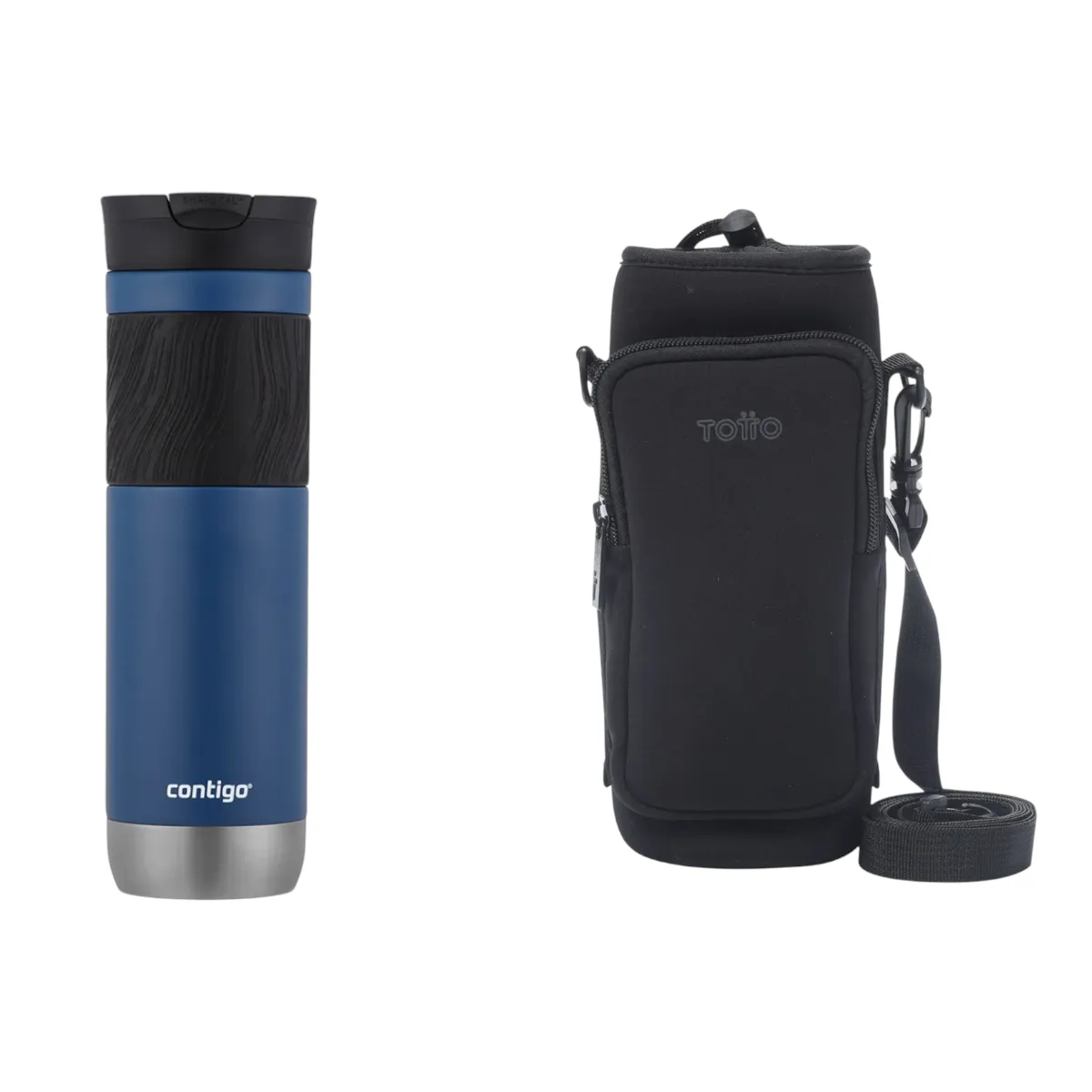 CONTIGO - Vaso Mug Contigo 710 ml + Porta botellas Totto