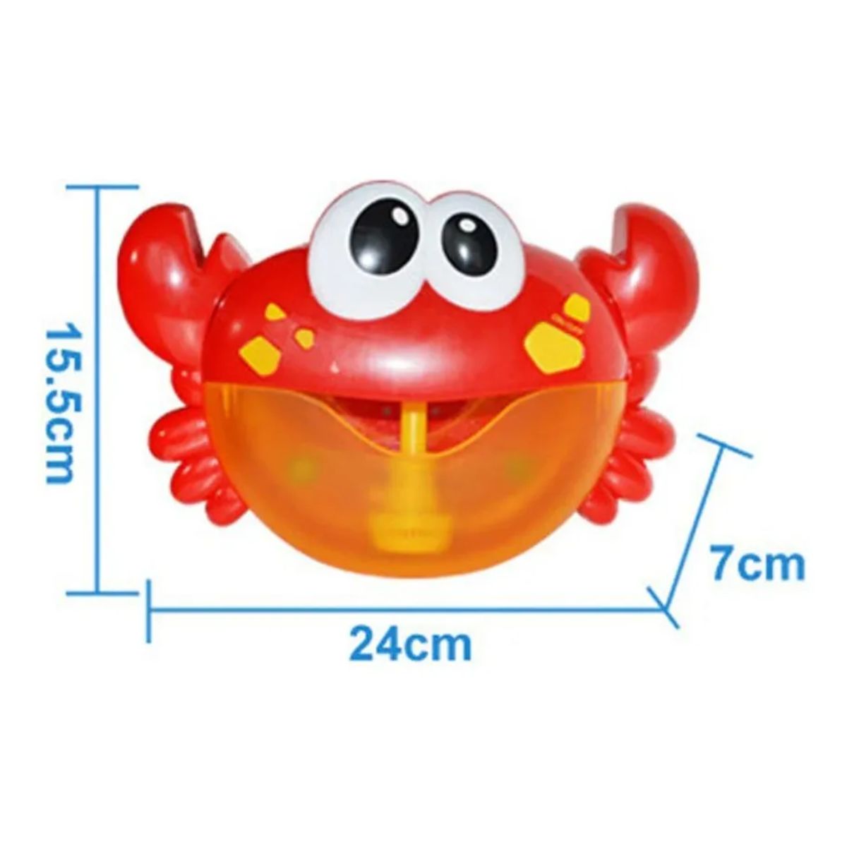 GENERICO - Juguete Bañera Cangrejo Generador De Burbujas Musical