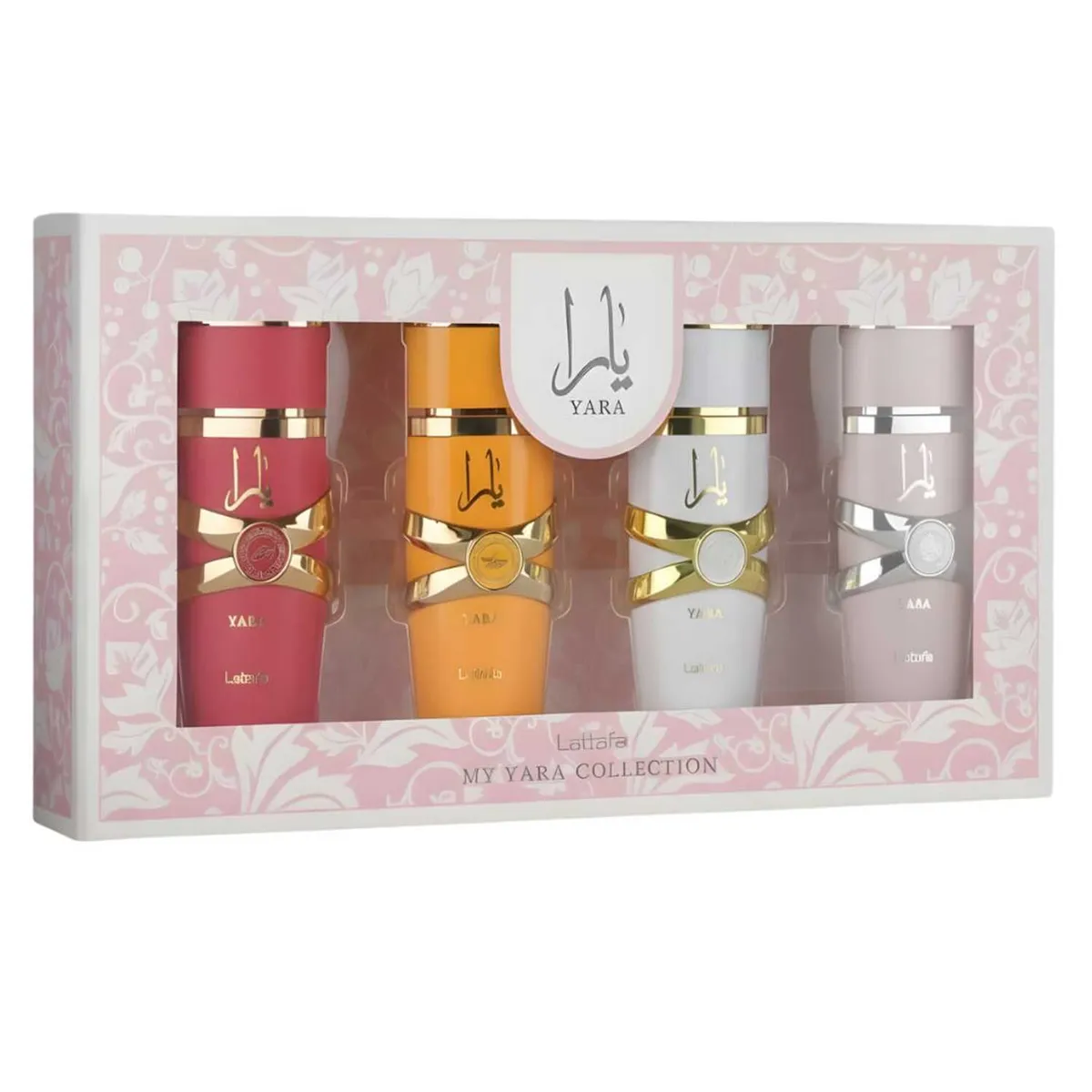 LATTAFA - LATTAFA MY YARA 4PZAS ESTUCHE EDP 25ML X 4 YARA+YARA MOI+YARA TOUS+YARA CANDY