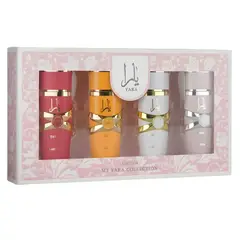 LATTAFA - MY YARA 4PZAS ESTUCHE EDP 25ML X 4 YARA+YARA MOI+YARA TOUS+YARA CANDY