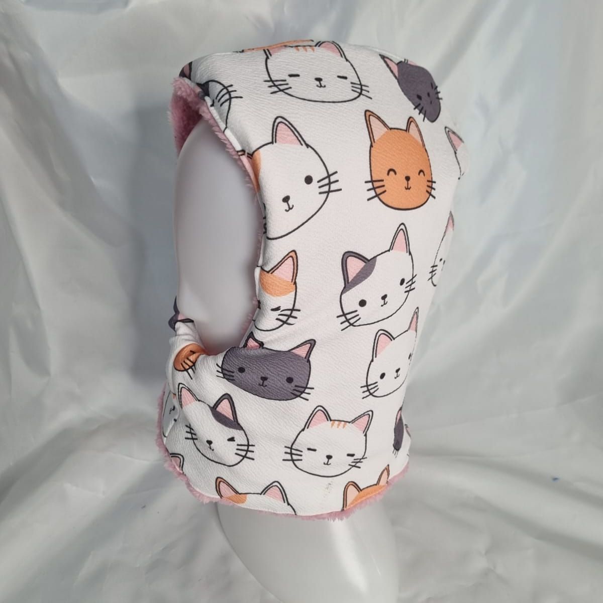 EL ESPACIO DE TOMMY - Gorro pasamontaña infantil gatitos