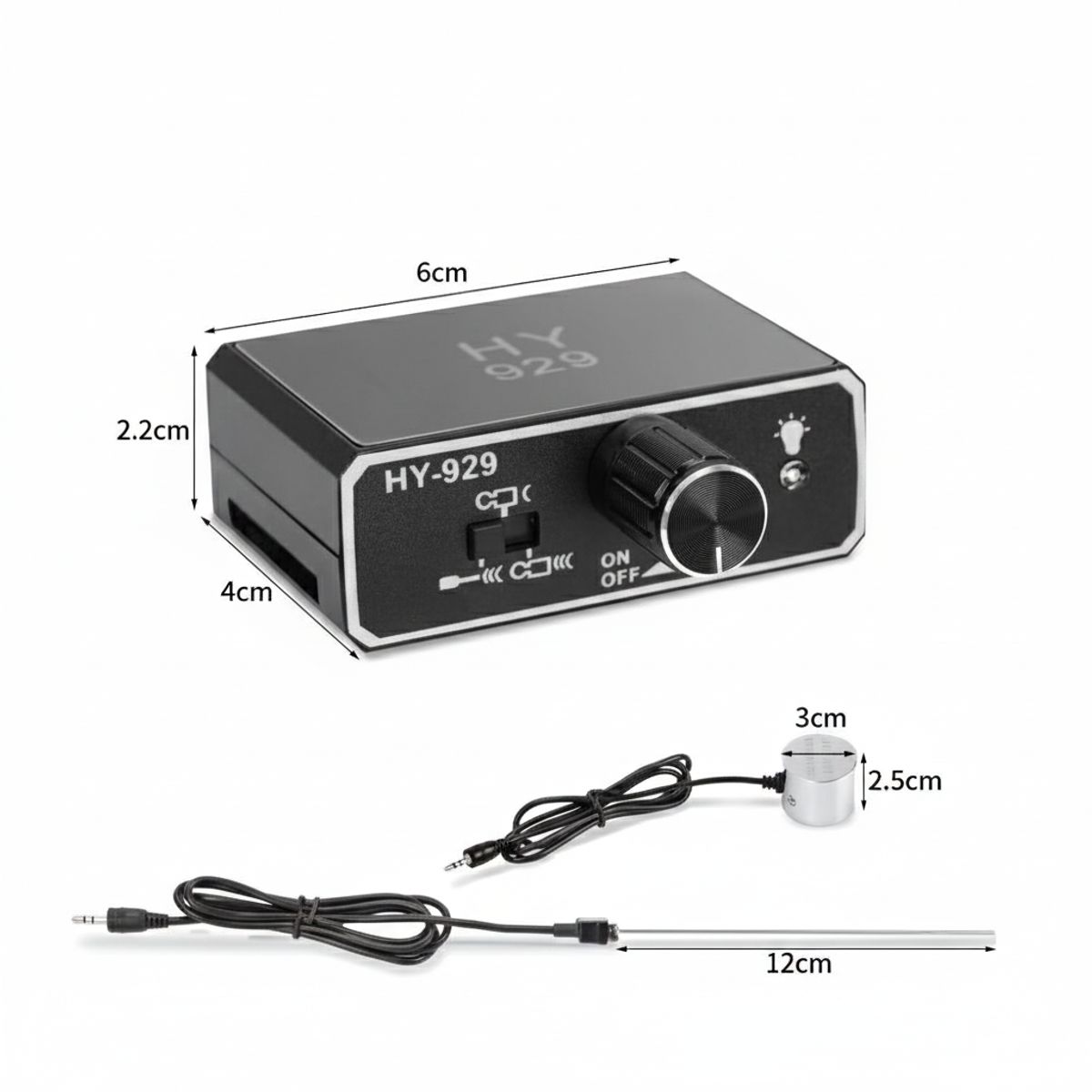GENERICO - Detector Fugas Agua Sonda Sensor Geofono Refrigerante Tuberia Geofono Ultrasonido Inalambrico