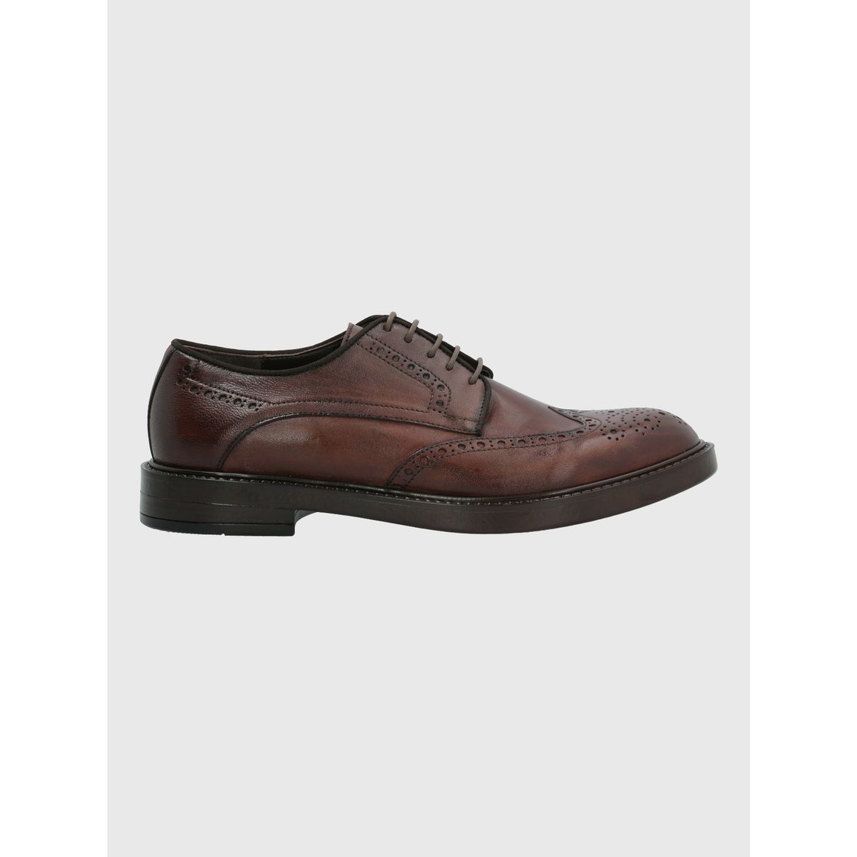 HUSH PUPPIES - Zapato Italiano Cuero Hombre Gianico Café HUSH PUPPIES
