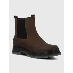 HUSH PUPPIES - Botin Cuero Mujer Trino Café