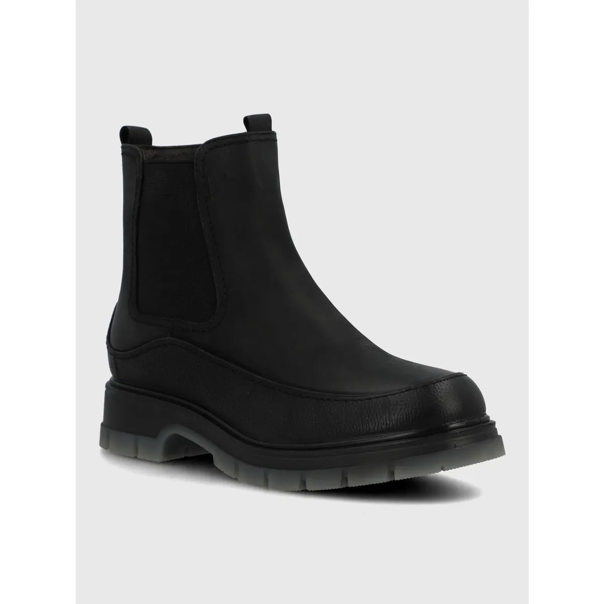 HUSH PUPPIES - Botin Cuero Mujer Trino Negro HUSH PUPPIES