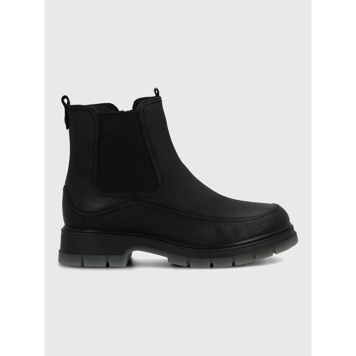 HUSH PUPPIES - Botin Cuero Mujer Trino Negro HUSH PUPPIES