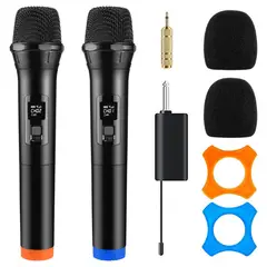 GENERICO - 2X Micrófono Inalámbrico Profesional