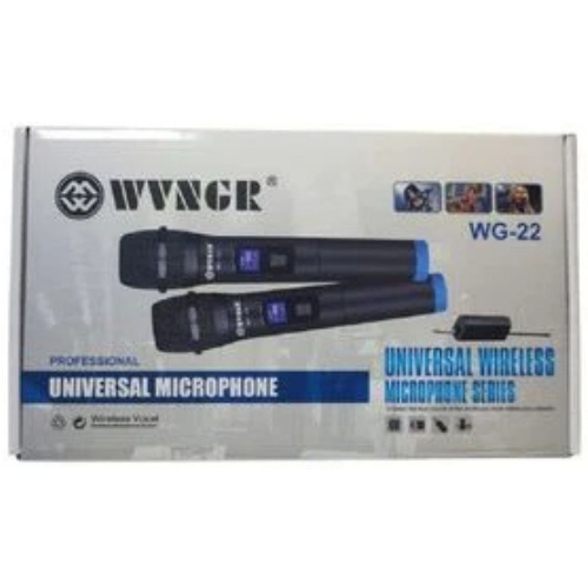 GENERICO - 2X Micrófono Inalámbrico Profesional