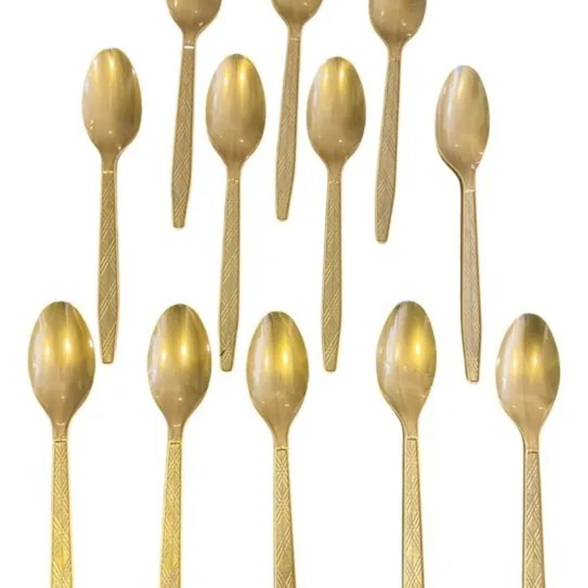 GENERICO - 12 Cucharas Helado Cucharas Postres Cucharas Desechables