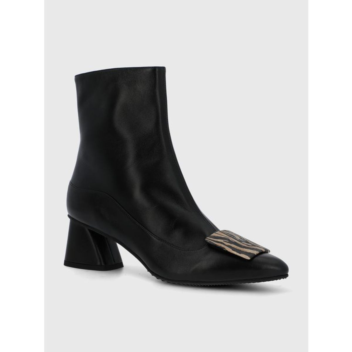 HUSH PUPPIES - Botin Brunate Cuero Mujer Bertani Negro HUSH PUPPIES