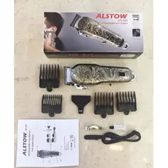 GENERICO - Máquina para cortar el pelo recargable con luz led