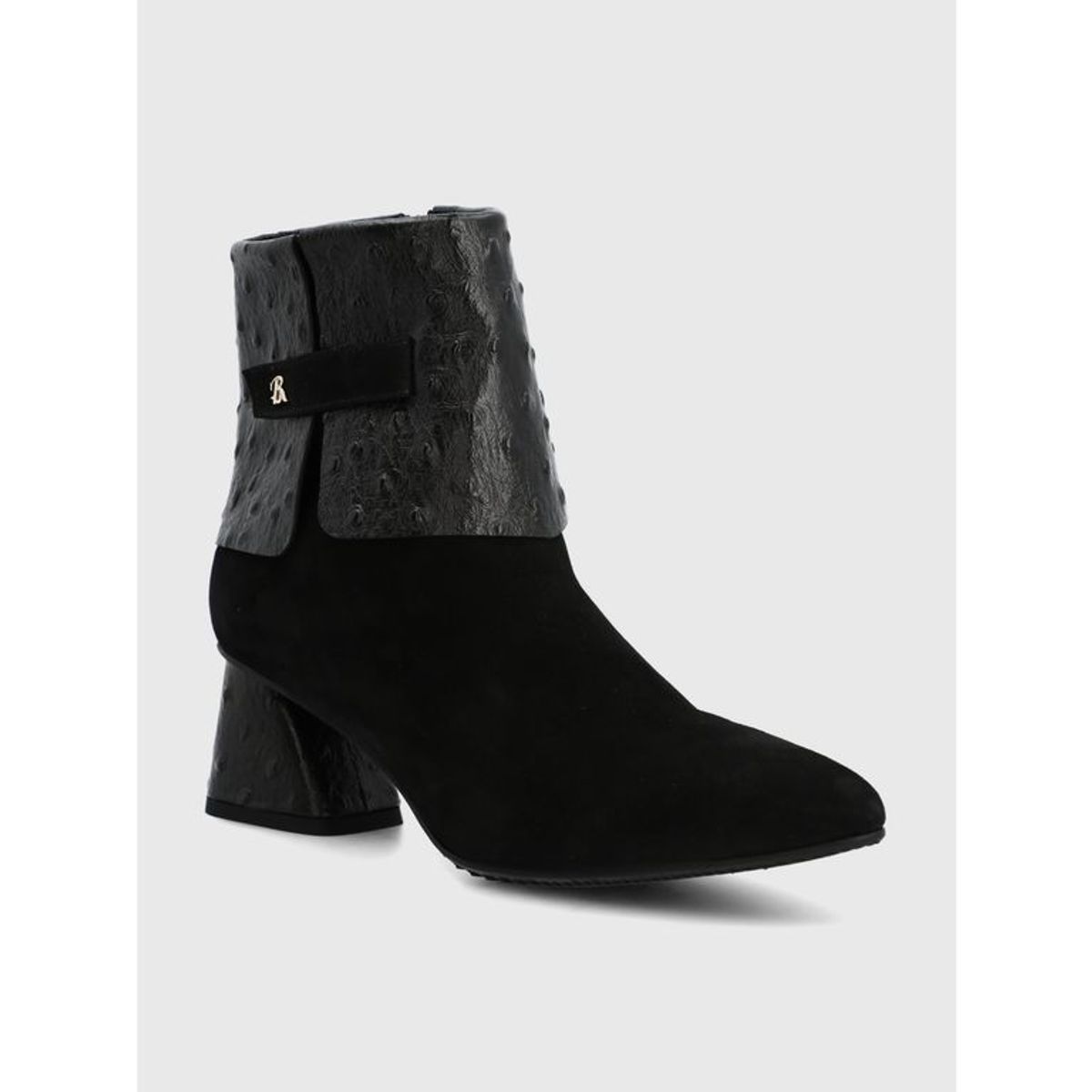 HUSH PUPPIES - Botin Brunate Cuero Mujer Milazo Negro HUSH PUPPIES