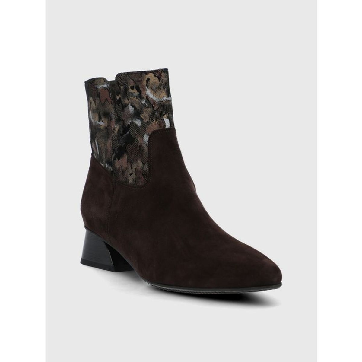 HUSH PUPPIES - Botin Brunate Cuero Mujer Marsalla Café HUSH PUPPIES