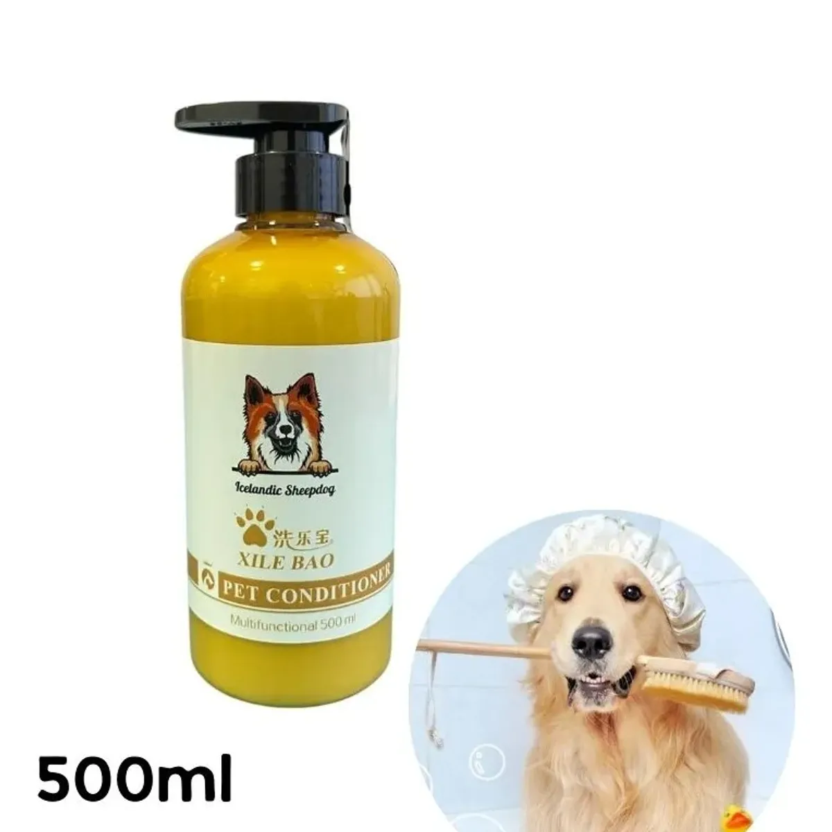 GENERICO - Acondicionador Perros Y Gatos Hipoalergenico Pelaje Suave Plantas Naturales