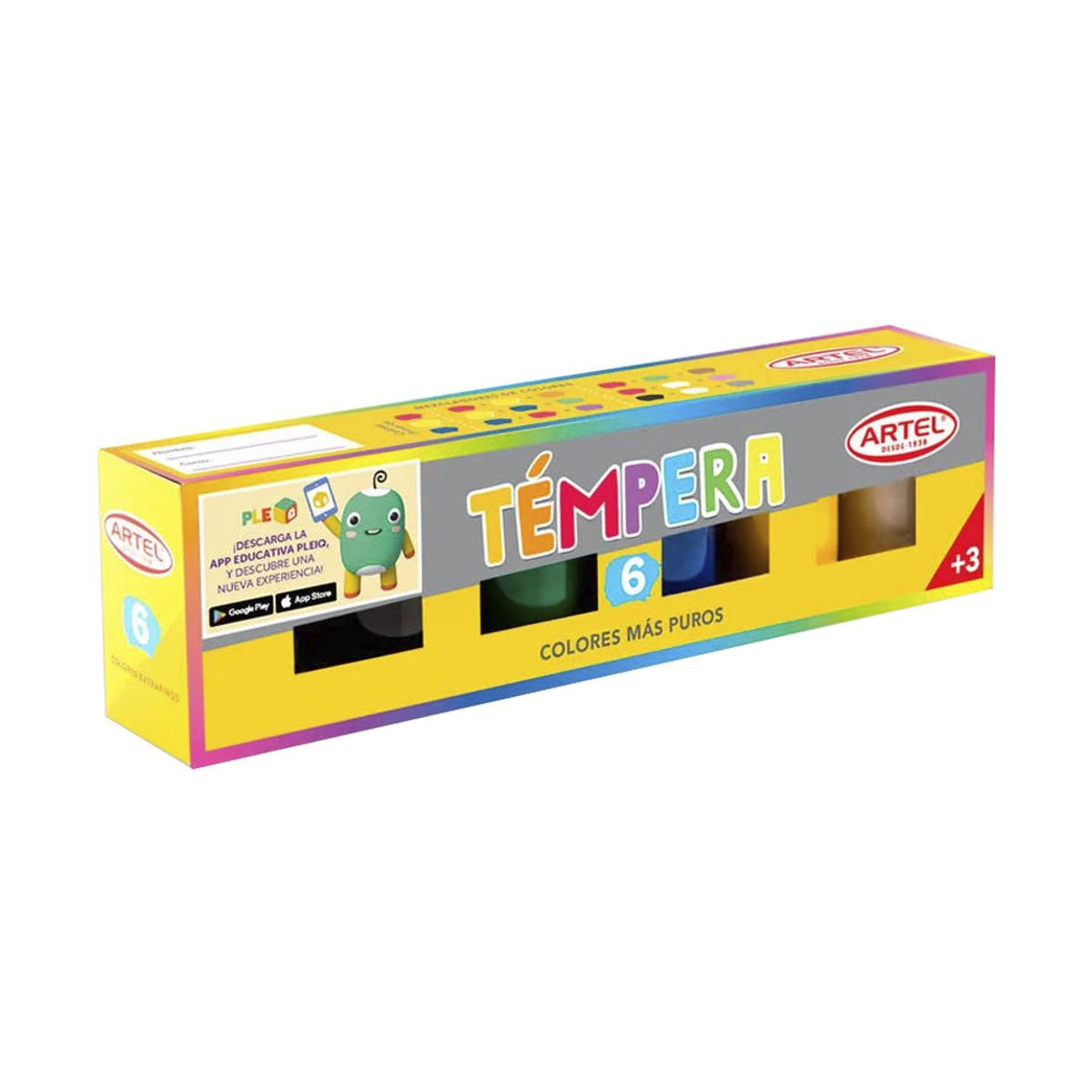 ARTEL - Set 6 Témpera Artel 15ml