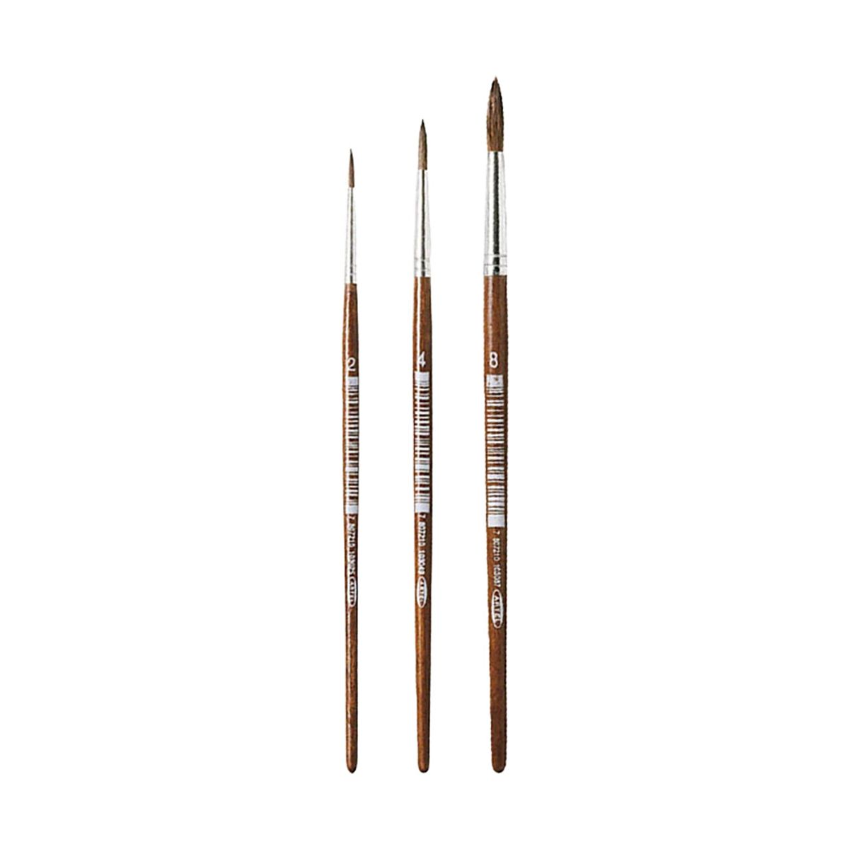 ARTEL - Set 3 Pinceles Nro 2-4-8 Artel