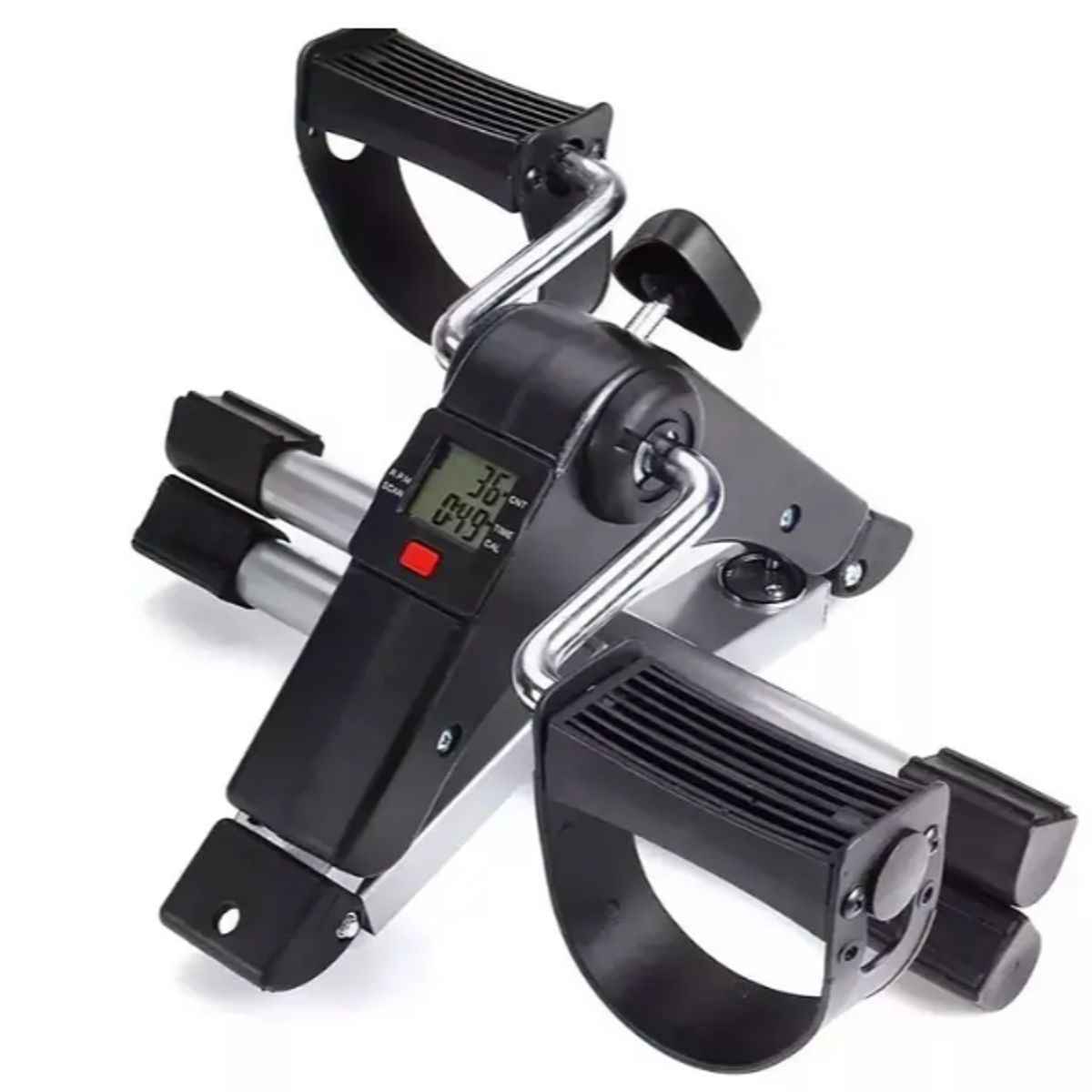 GENERICO - Pedalera Manos Pies Rehabilitacion Plegable Con Monitor LCD