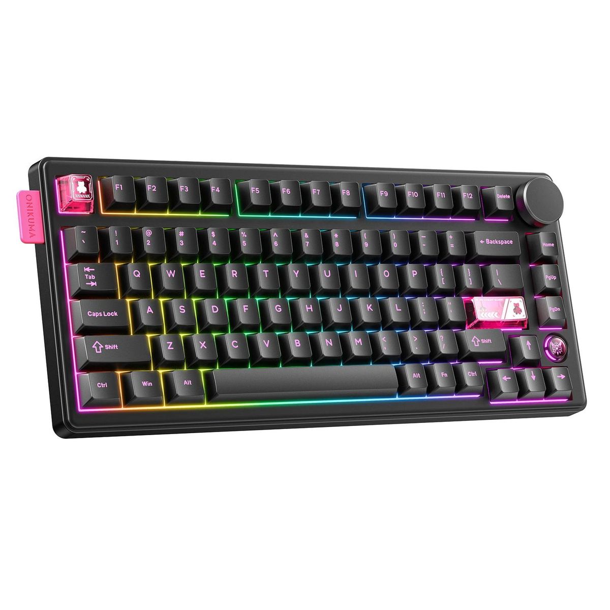 ONIKUMA - Teclado Gamer Onikuma Mecánico MT706 Trimode - Negro