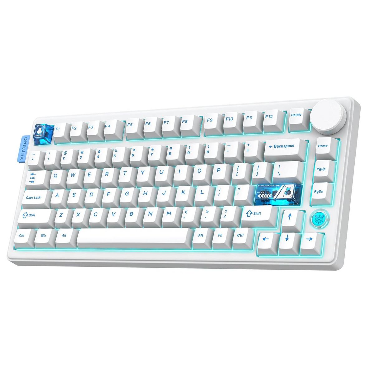 ONIKUMA - Teclado Gamer Onikuma Mecánico MT706 Trimode - Blanco