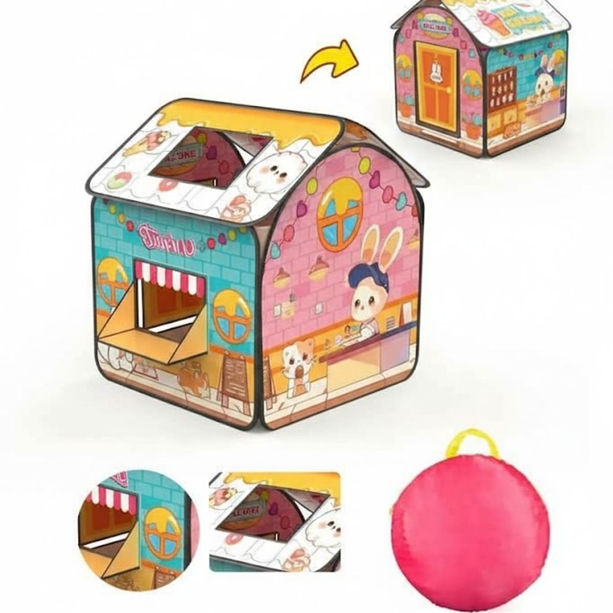 GENERICO - carpa portátil de juguete para niños