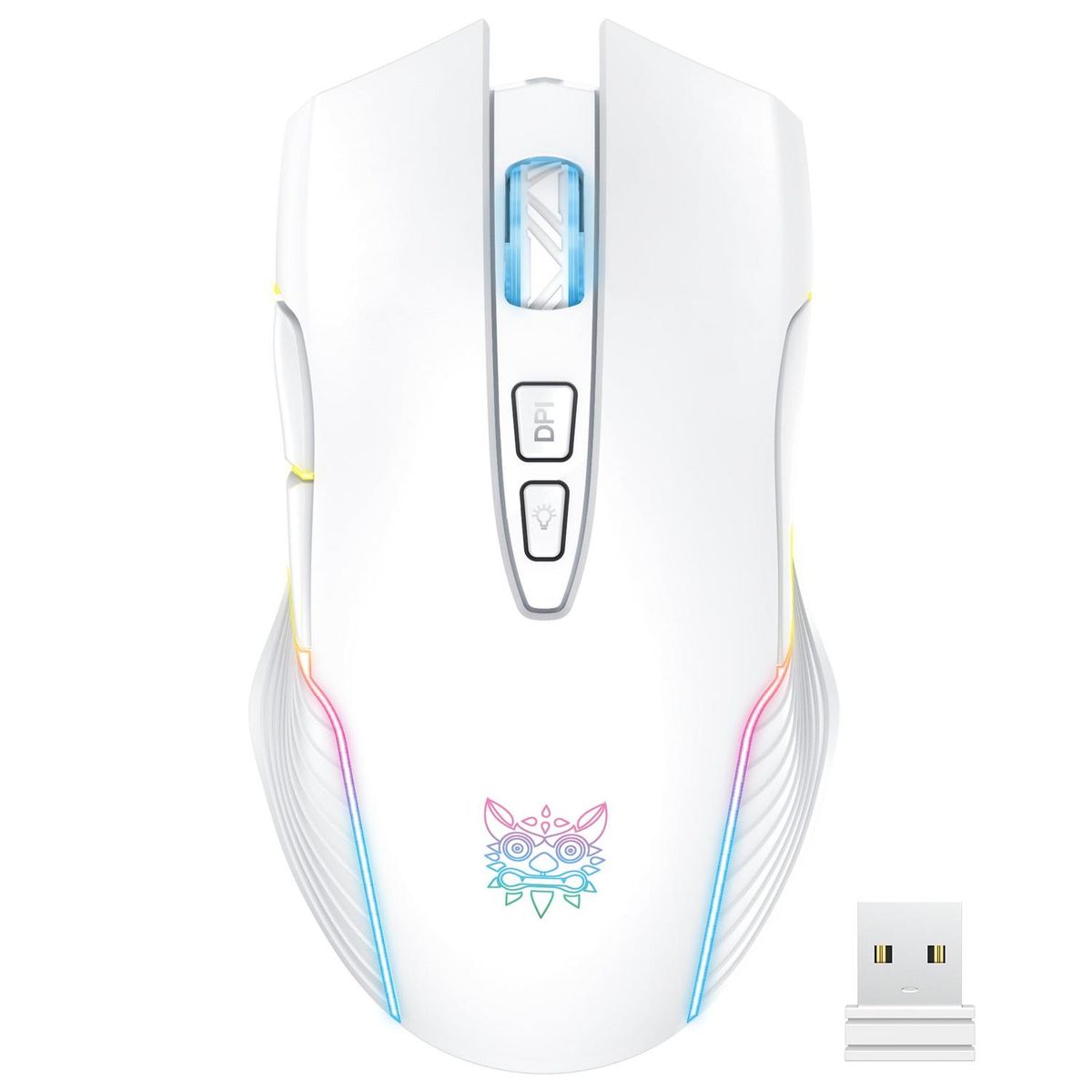 ONIKUMA - Mouse Gamer Onikuma CW905 2.4GHz - Blanco