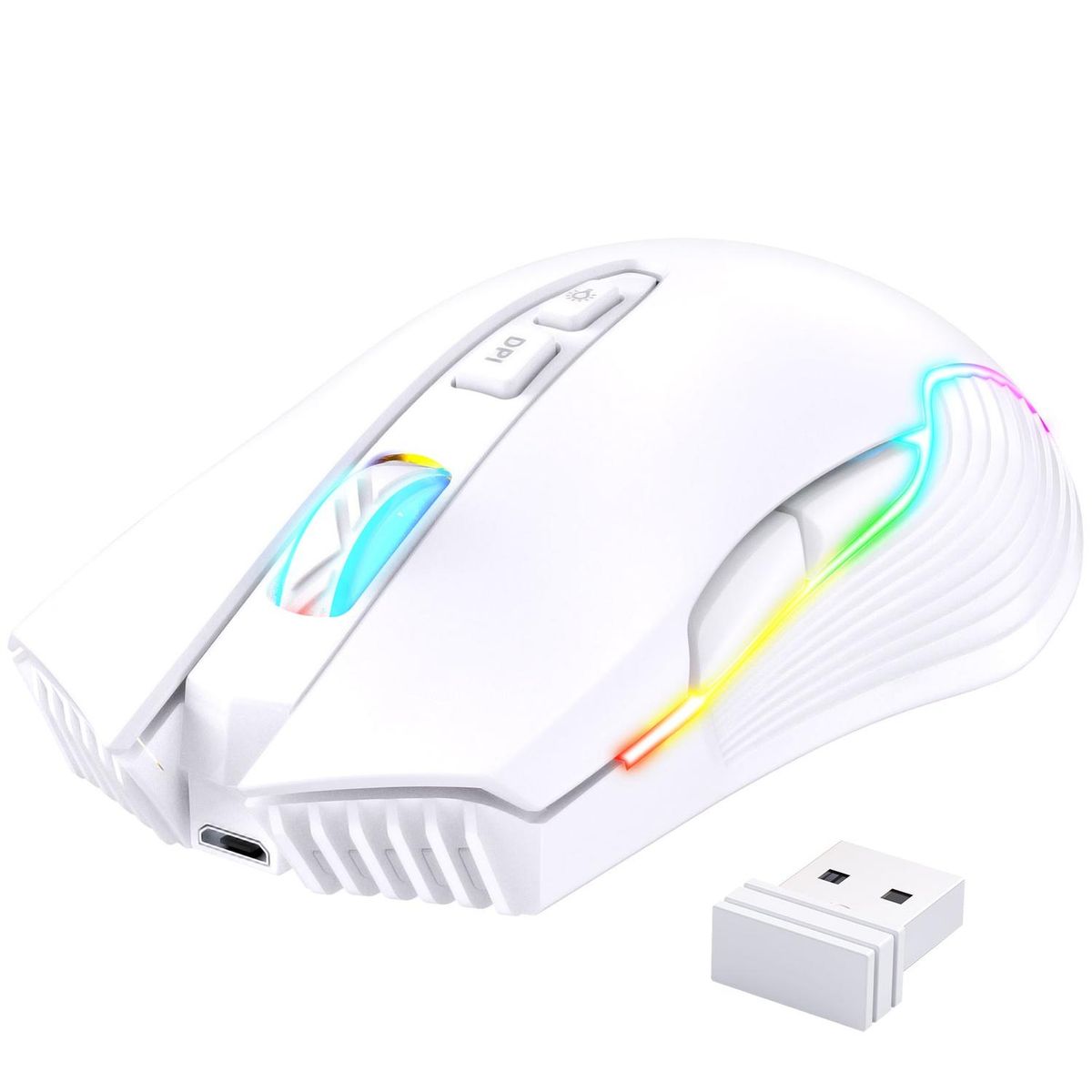 ONIKUMA - Mouse Gamer Onikuma CW905 2.4GHz - Blanco
