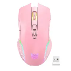 ONIKUMA - Mouse Gamer CW905 2.4GHz - Rosa