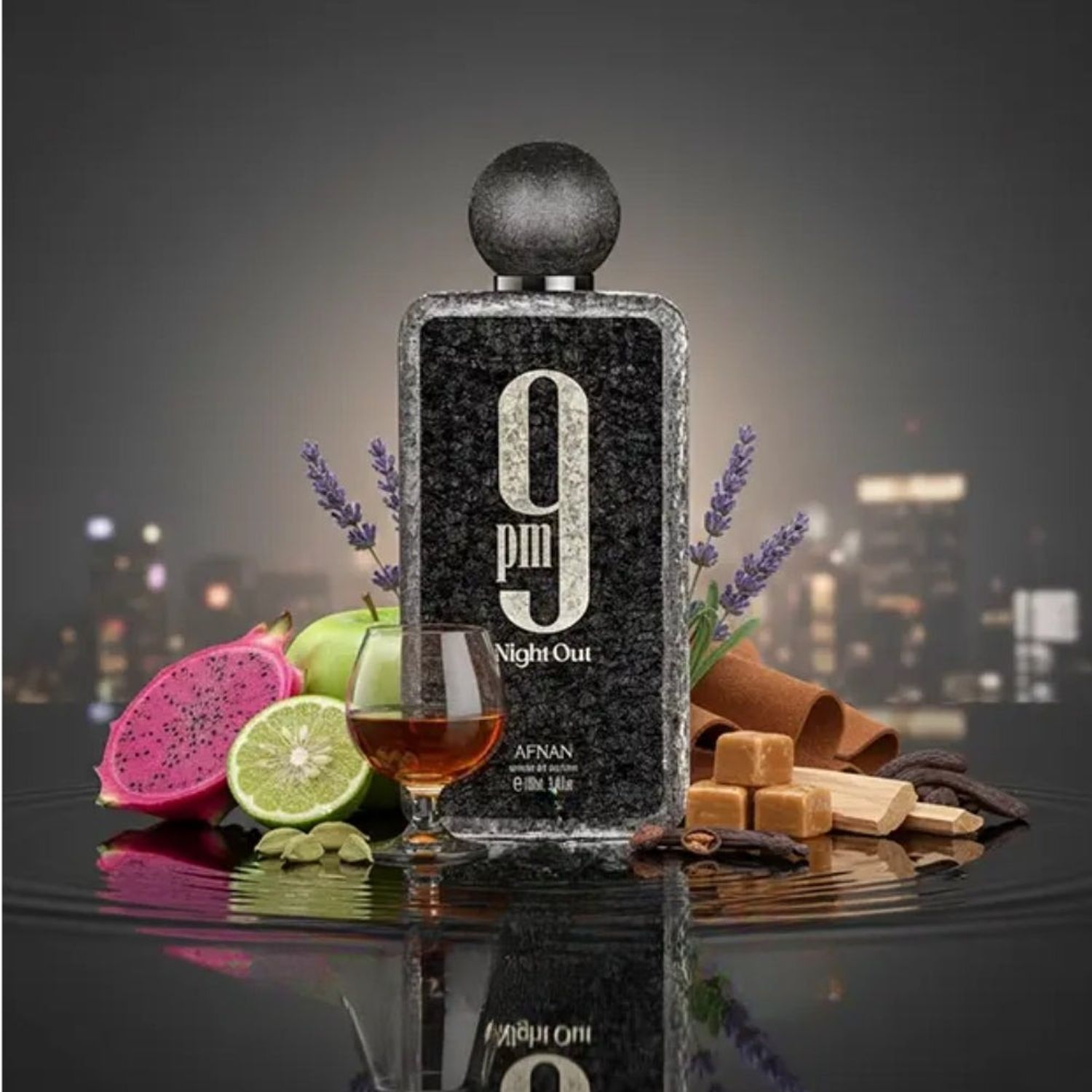 AFNAN Perfume 9 pm Night Out Extrait de Parfum 100 ml Unisex