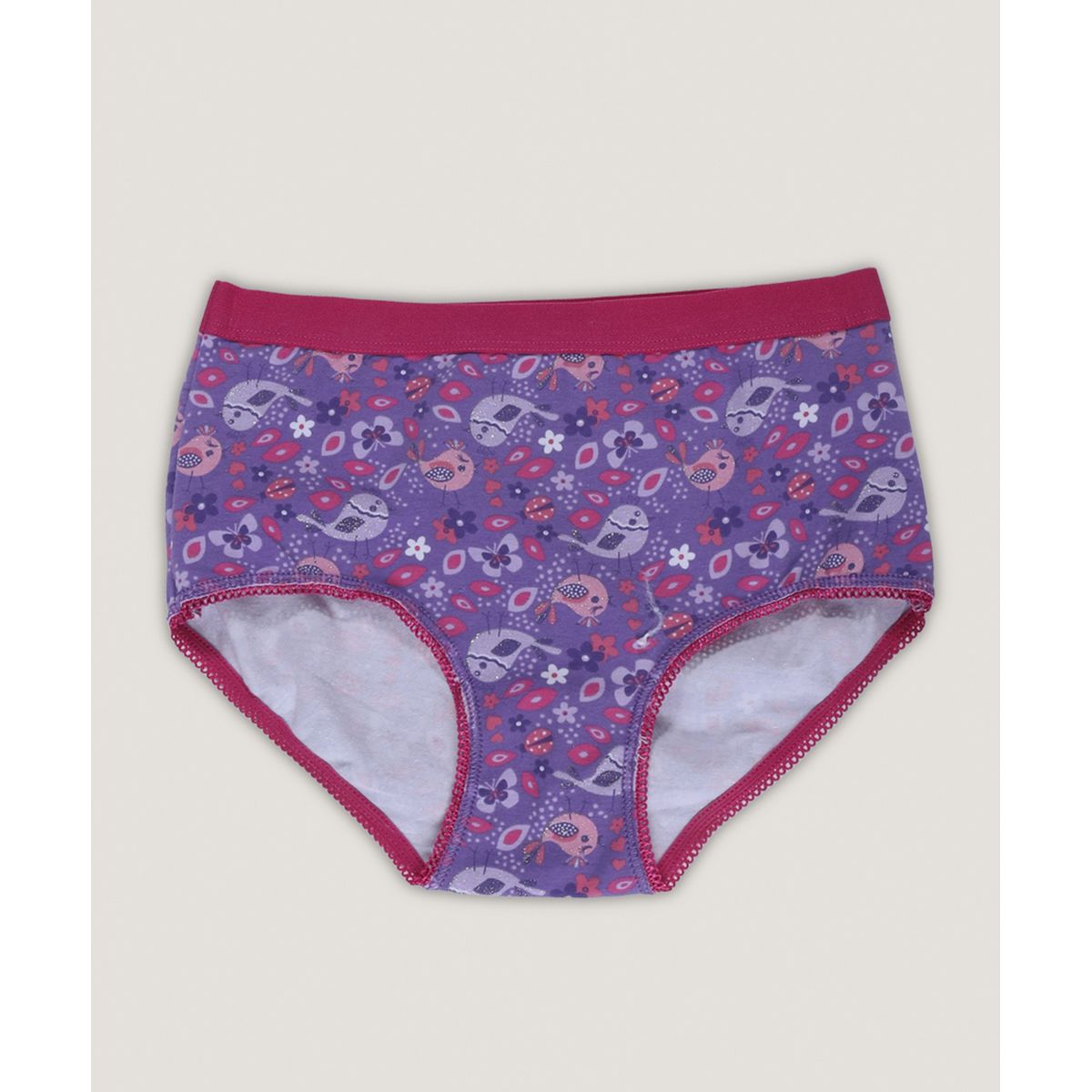 LADY GENNY - Calzón Cuadro Niña Algodón Lady Genny - Comodidad Total