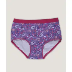 LADY GENNY - Calzón Cuadro Niña Algodón - Comodidad Total