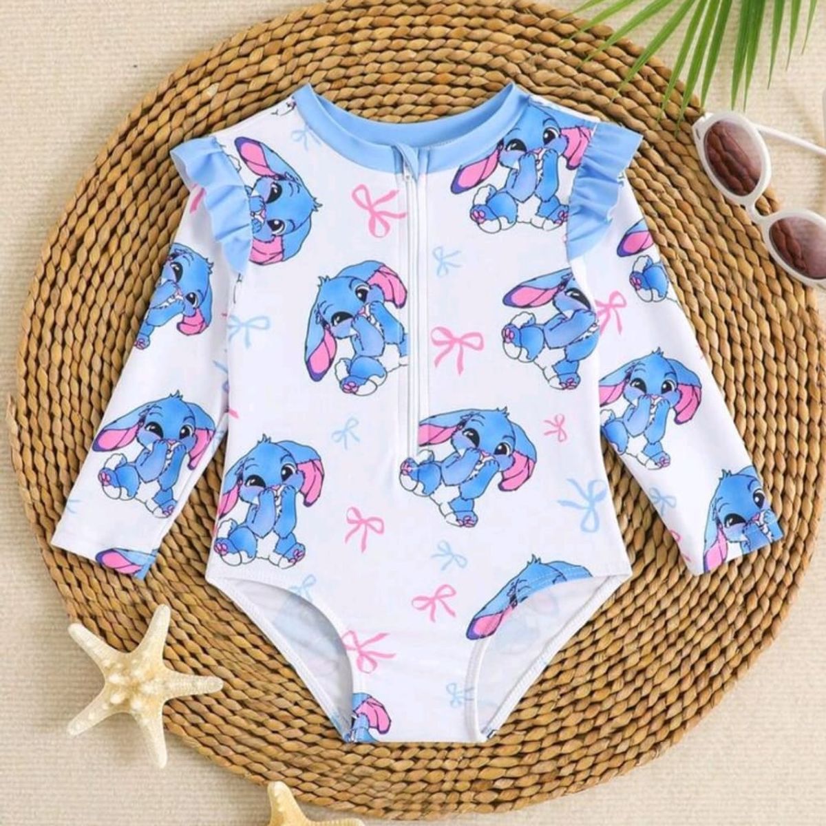 TOPBABY - Traje De Baño Para Bebés Niñas De Una Pieza