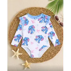 TOPBABY - Traje De Baño Para Bebés Niñas De Una Pieza