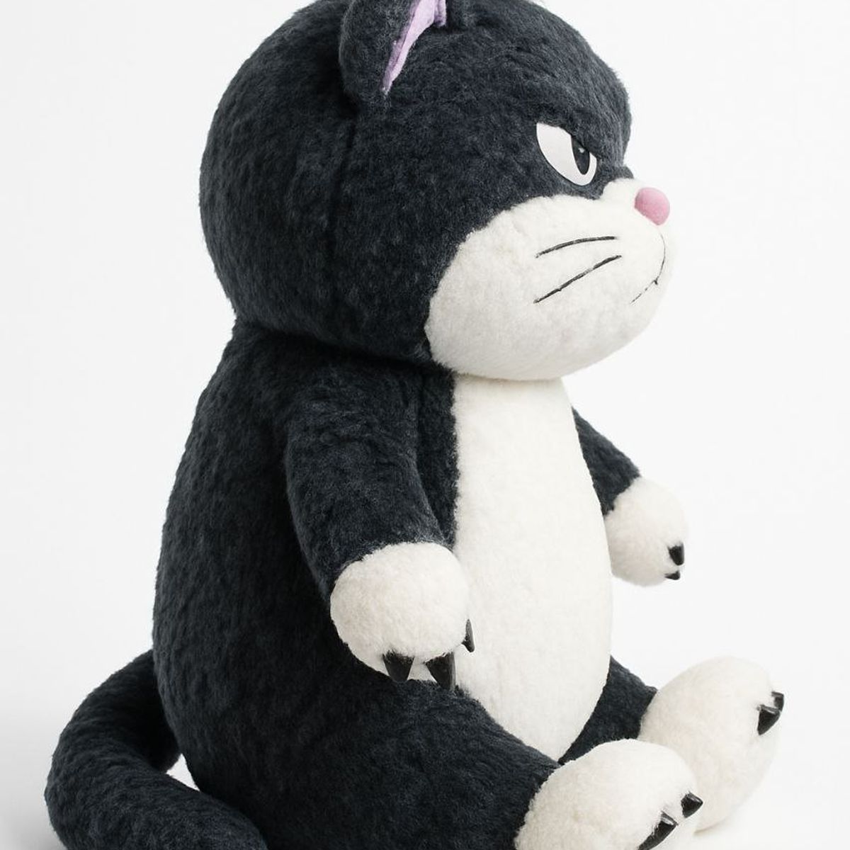 GENERICO - Gato Lucifer Enojado Peluche 30 cm
