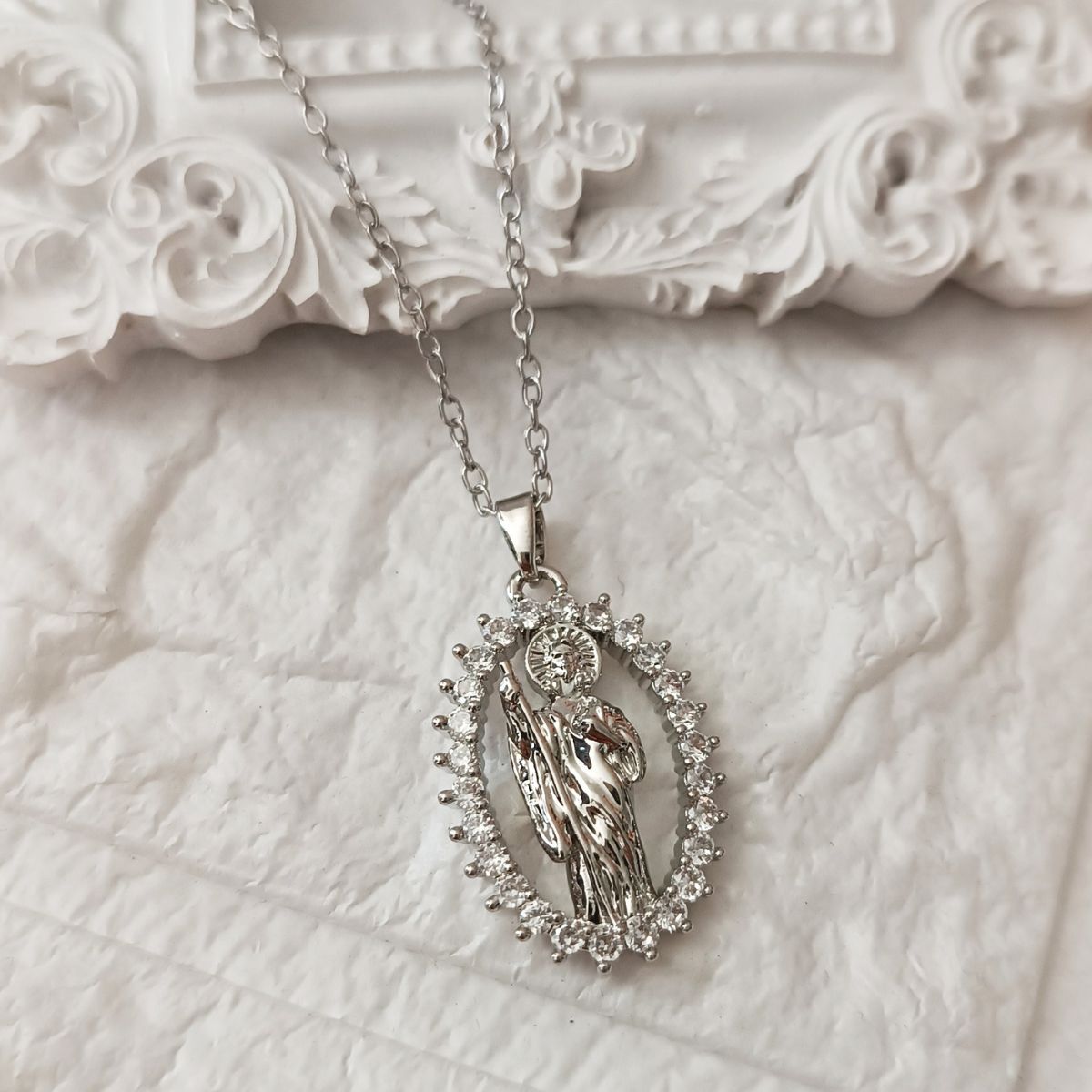 GENERICO - Collar de San Benito con piedras circones