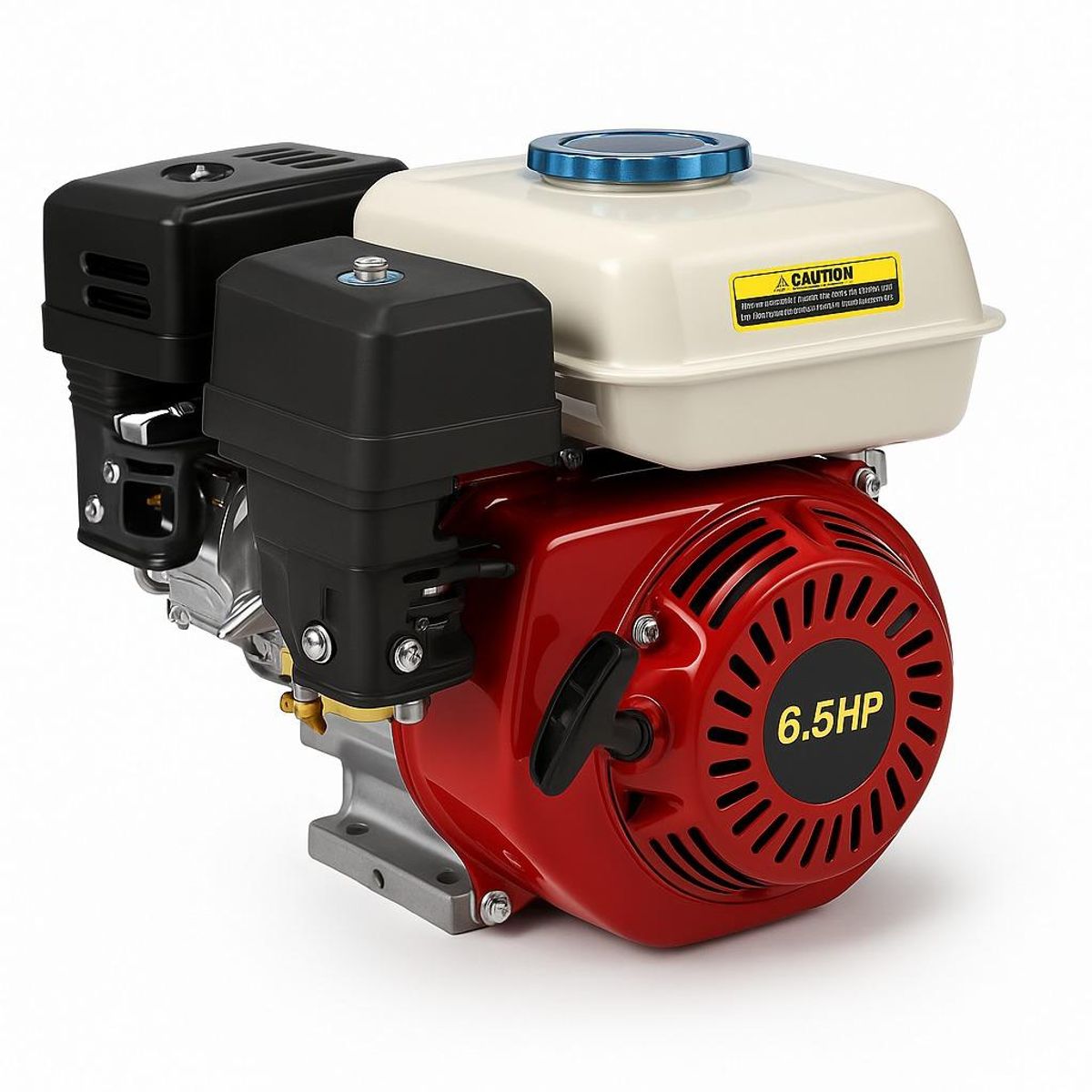 GENERICO - Motor Estacionario 6.5 Hp 196cc – Alta Potencia y Desempeño Profesional