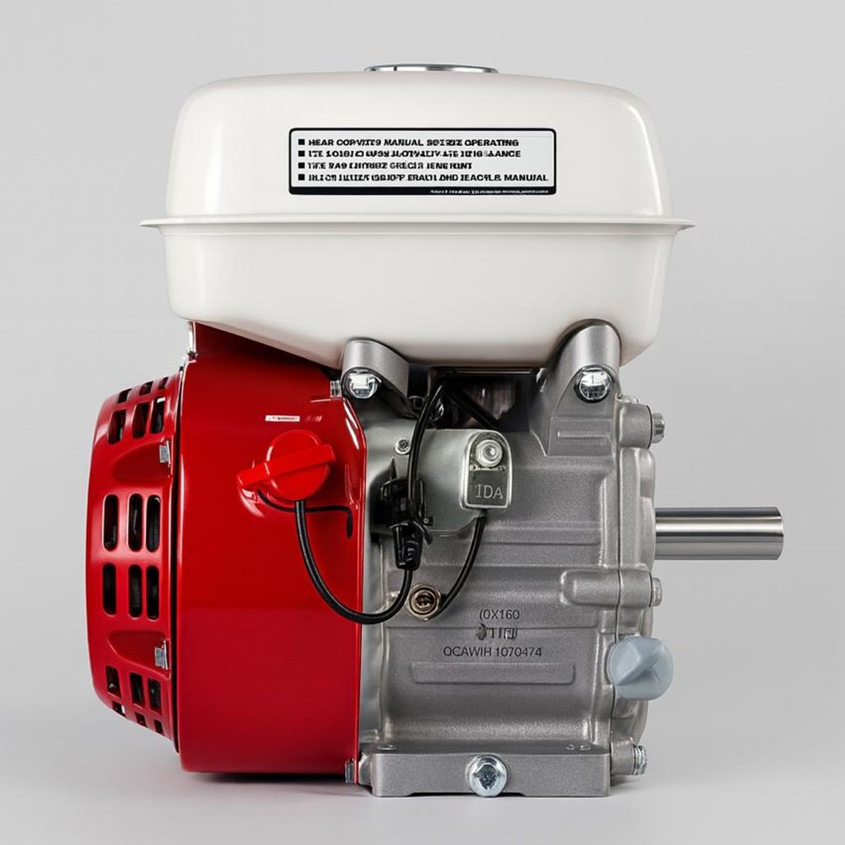 GENERICO - Motor Estacionario 6.5 Hp 196cc – Alta Potencia y Desempeño Profesional