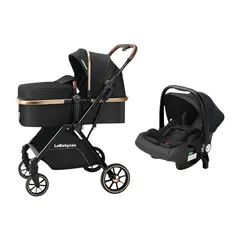 LUBABYCAS - Coche Travel System 0-4 Años Aluminio Alvin
