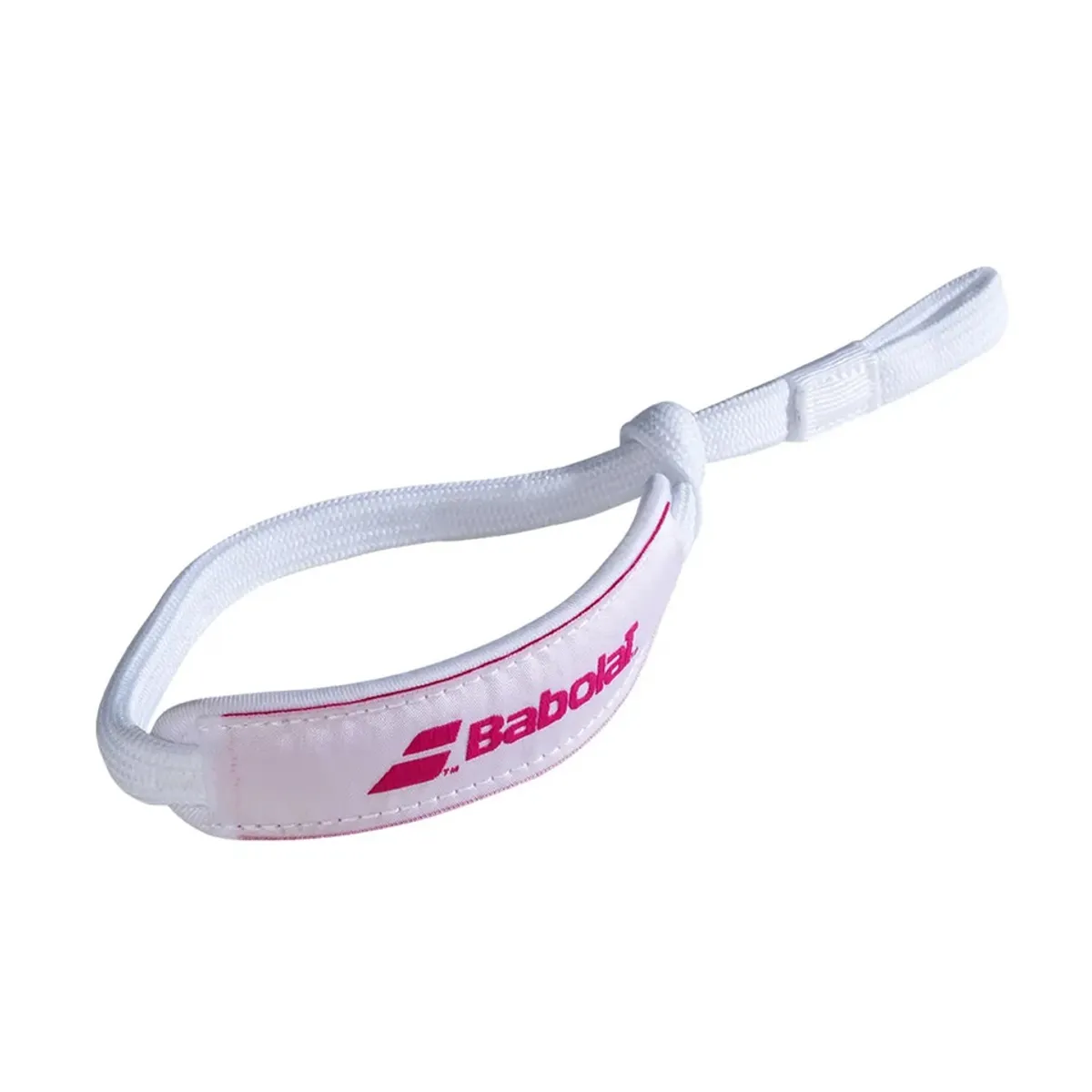 BABOLAT - Cordon Padel Babolat Wrist Strap BlancoRosa