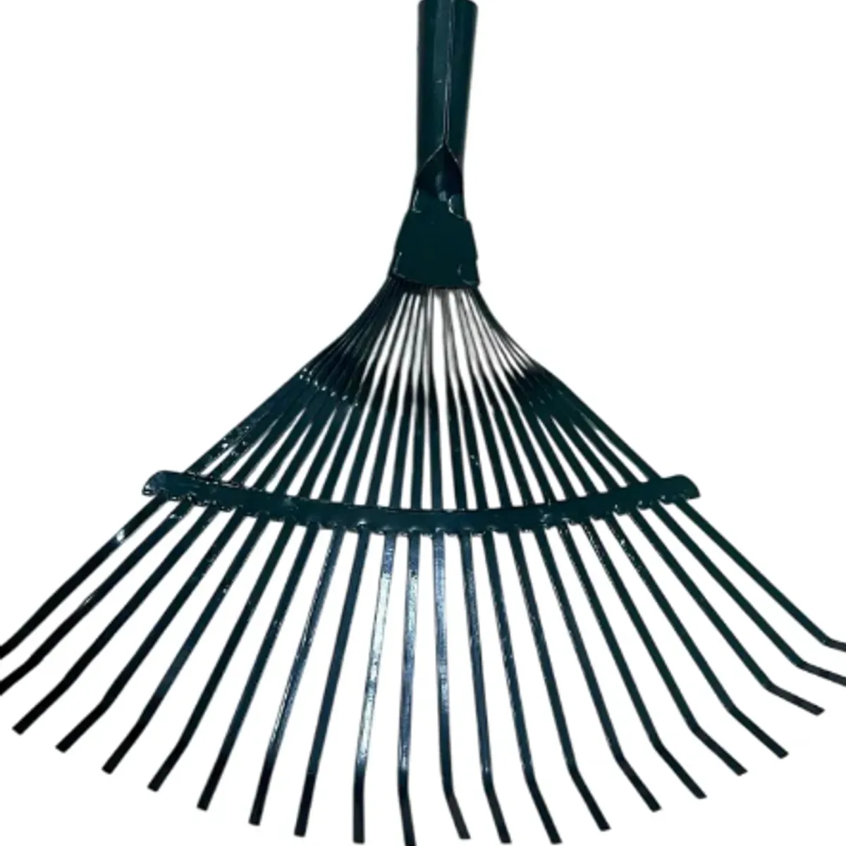 GENERICO - Rastrillo 22 Dientes Metálico Abanico Barre Hojas