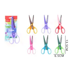 GENERICO - Tijera Para Manualidad Colores Surtidos