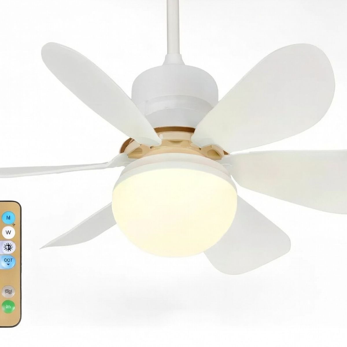 GENERICO - Ventilador De Techo Y Lampara Luz Led