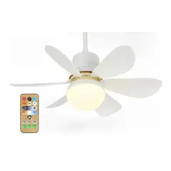 GENERICO - Ventilador De Techo Y Lampara Luz Led