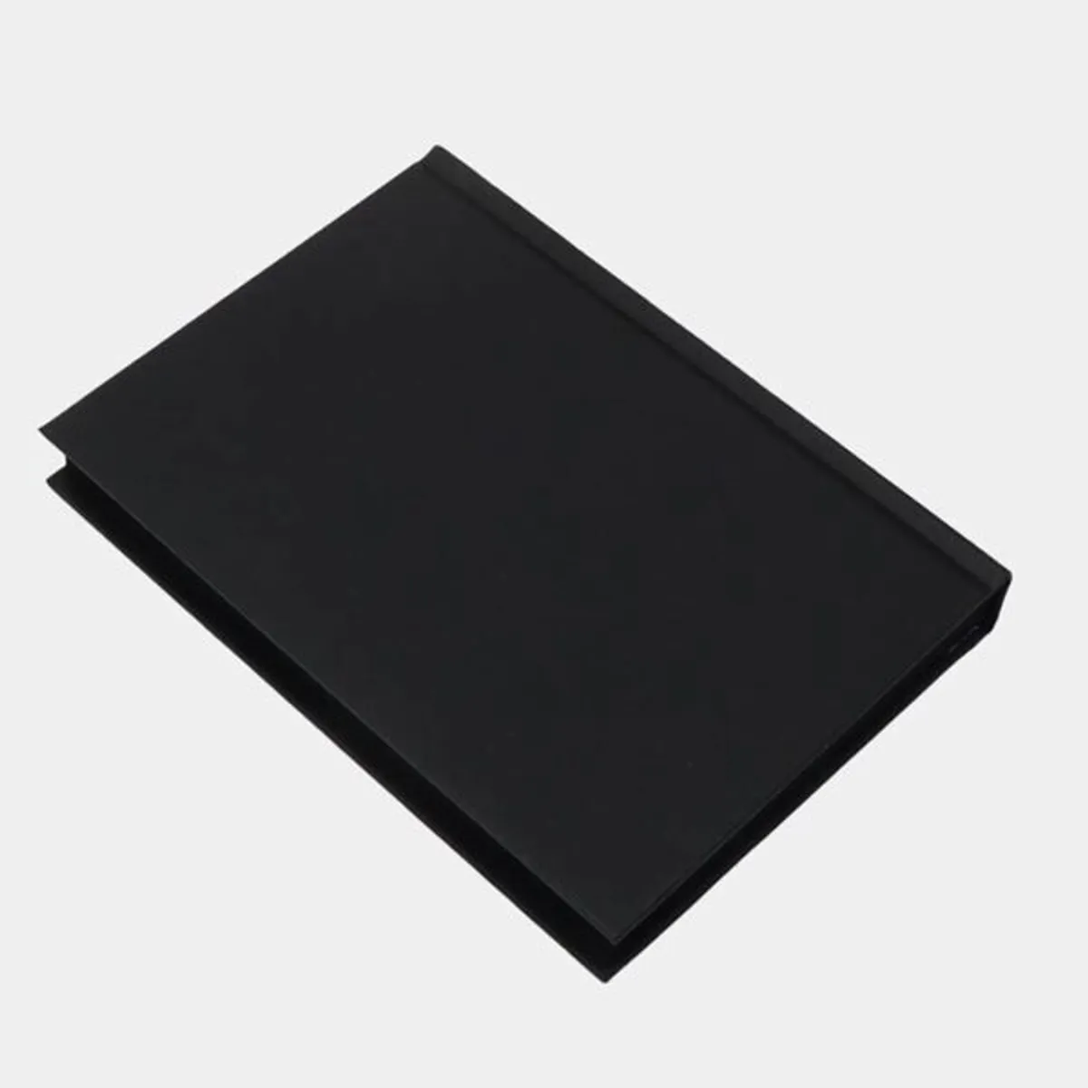 GENERICO - LIBRETA /CUADERNO CON TAPA DURA  MARIPOSAS–  100% NEGRA + LAPICES