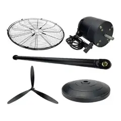 GENERICO - Ventiladores Industriales De Pie Alta Potencia Pedestal