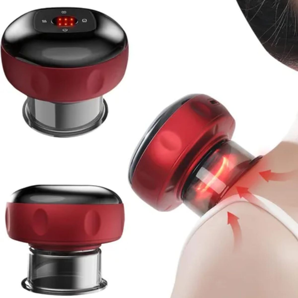 MOVI - VENTOSA ELECTRICA ALIVIO DOLORES ANTICELULITIS CON MASAJE Y VIBRACION