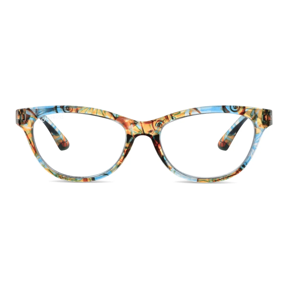 BONOBOSS - Lentes de Lectura Filtro Azul Bonoboss Alice Blue Agatados